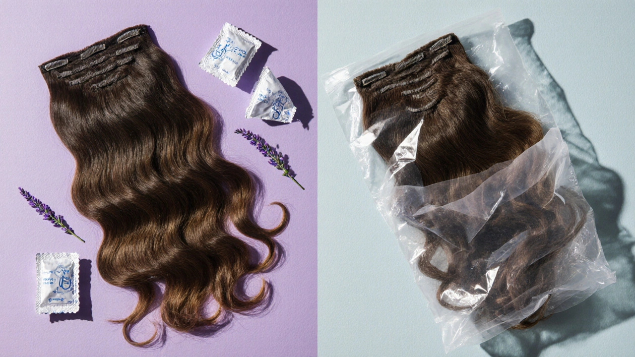 Side-by-side comparison of well-cared-for and damaged Halo extensions.