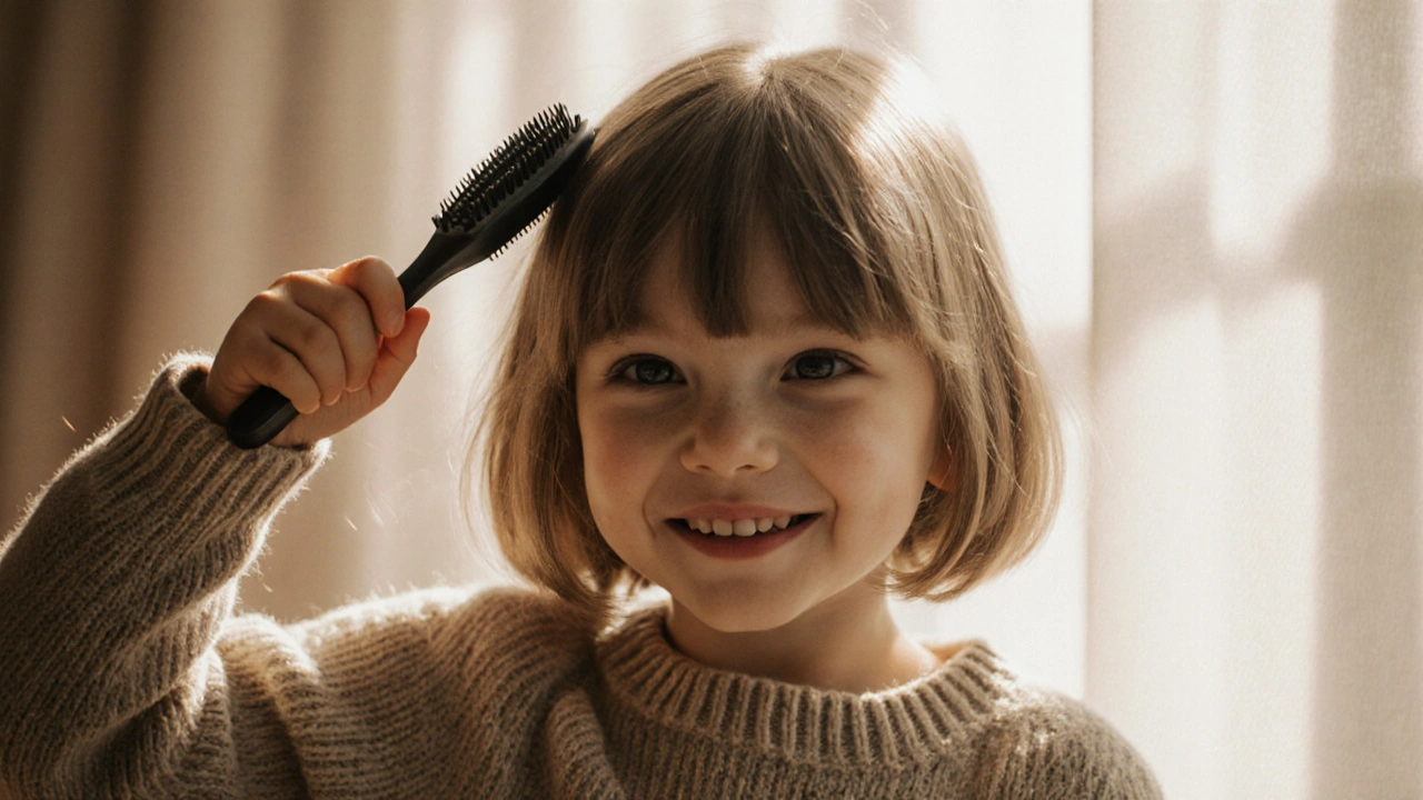 What Are Some Cute Kids Haircuts with Curtain Bangs?