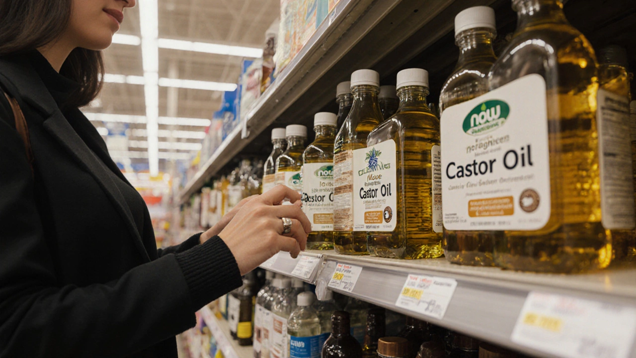 Where to Find Castor Oil in Walmart for Eyebrow Waxing