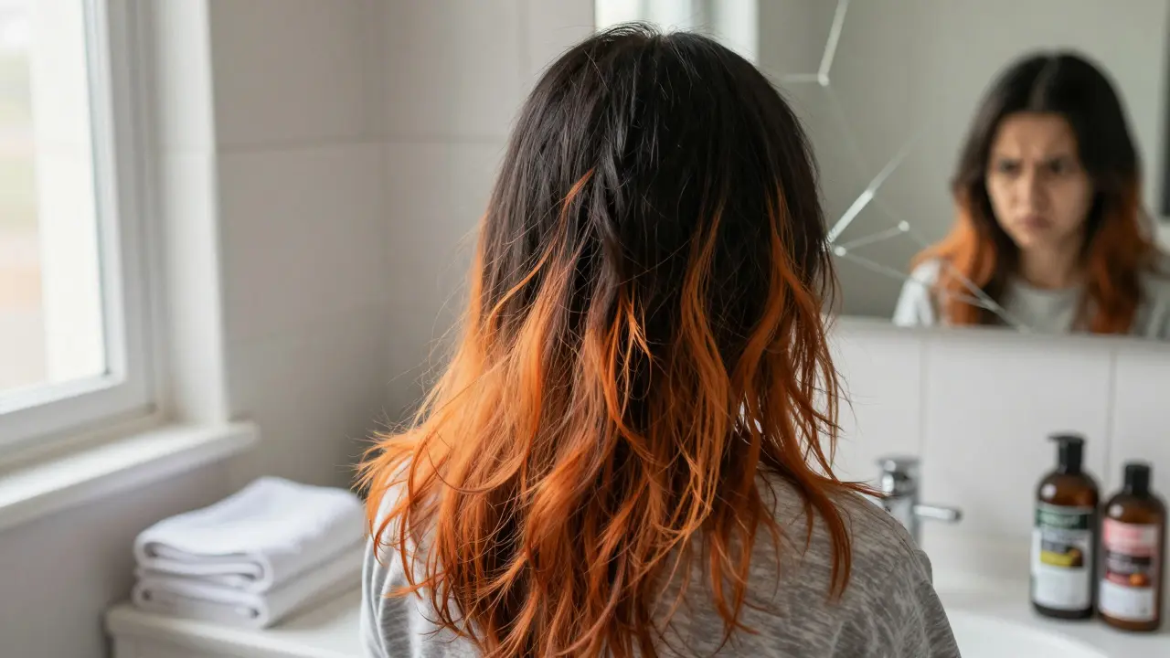 How to Dye Your Hair Brown After It Has Been Dyed Black