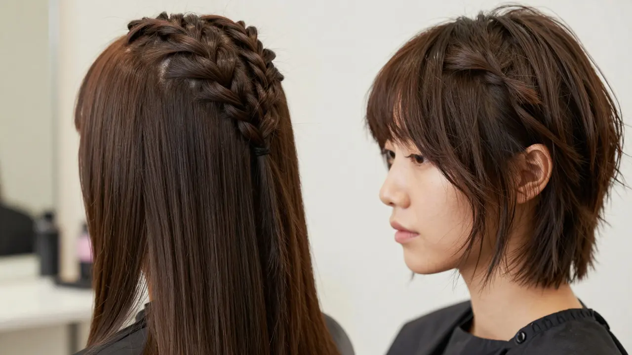 Blunt Cut vs. Layered Haircut for Braids: Which is Actually Better?