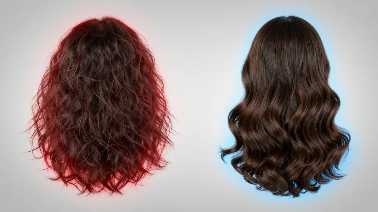 Comparison of the movement and scalp tension between synthetic and human hair extensions