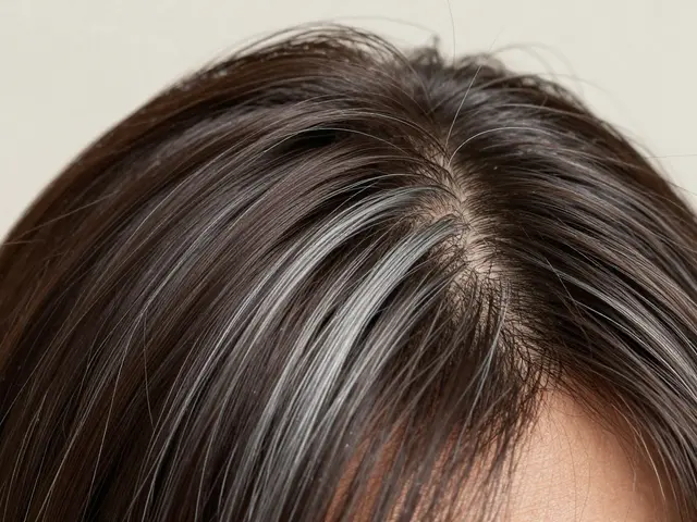 How to Transition from Dark Brown Hair with Gray to Light Brown