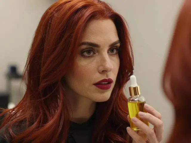 I Colored My Hair Red: When and How to Safely Apply Oil