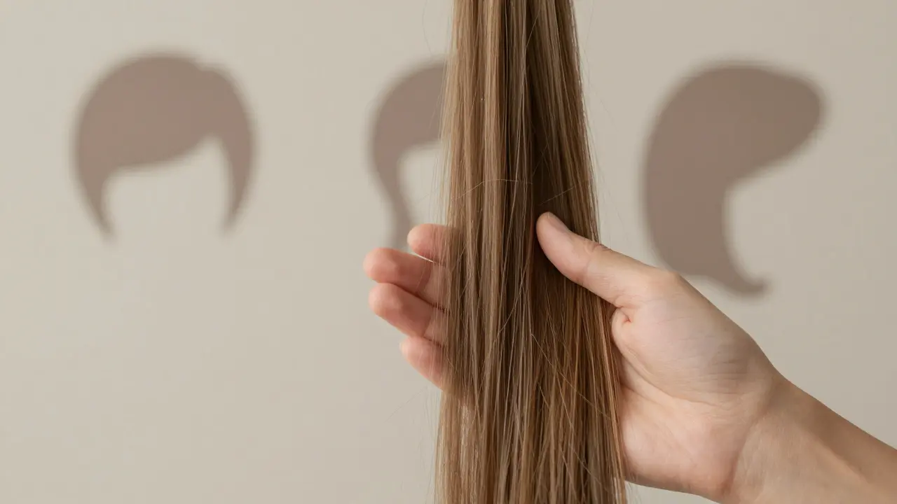 Close up of healthy hair representing timeless classic styles