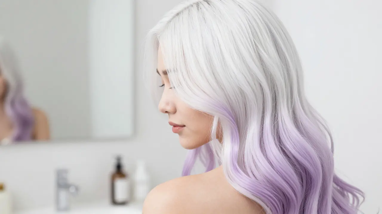 How to Keep Pastel Hair Color from Fading on White or Gray Hair