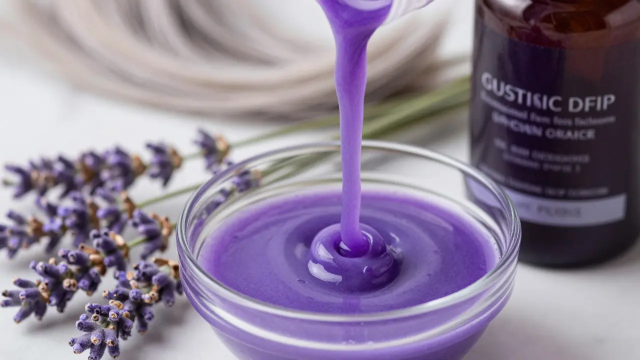 Purple shampoo and conditioner for maintaining ombre hair