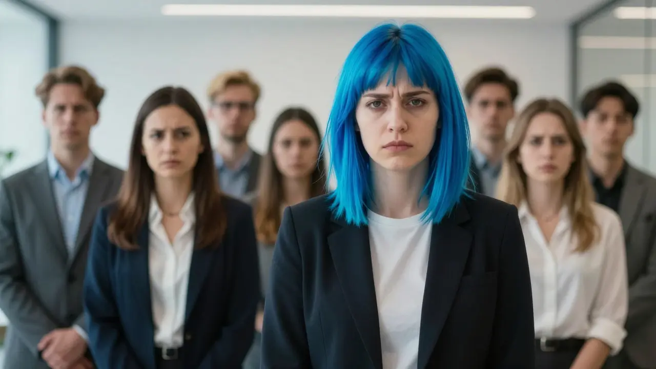 The Most Obnoxious Dyed Hair Colors: Blue, Green & Why People Judge