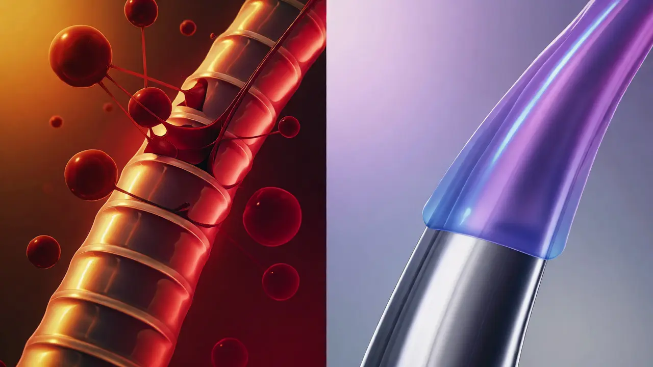 Diagram comparing permanent dye penetrating hair structure versus toner coating the surface.